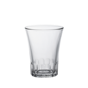 AMALFI - Tasse en verre transparent 12 cl (Lot de 4)