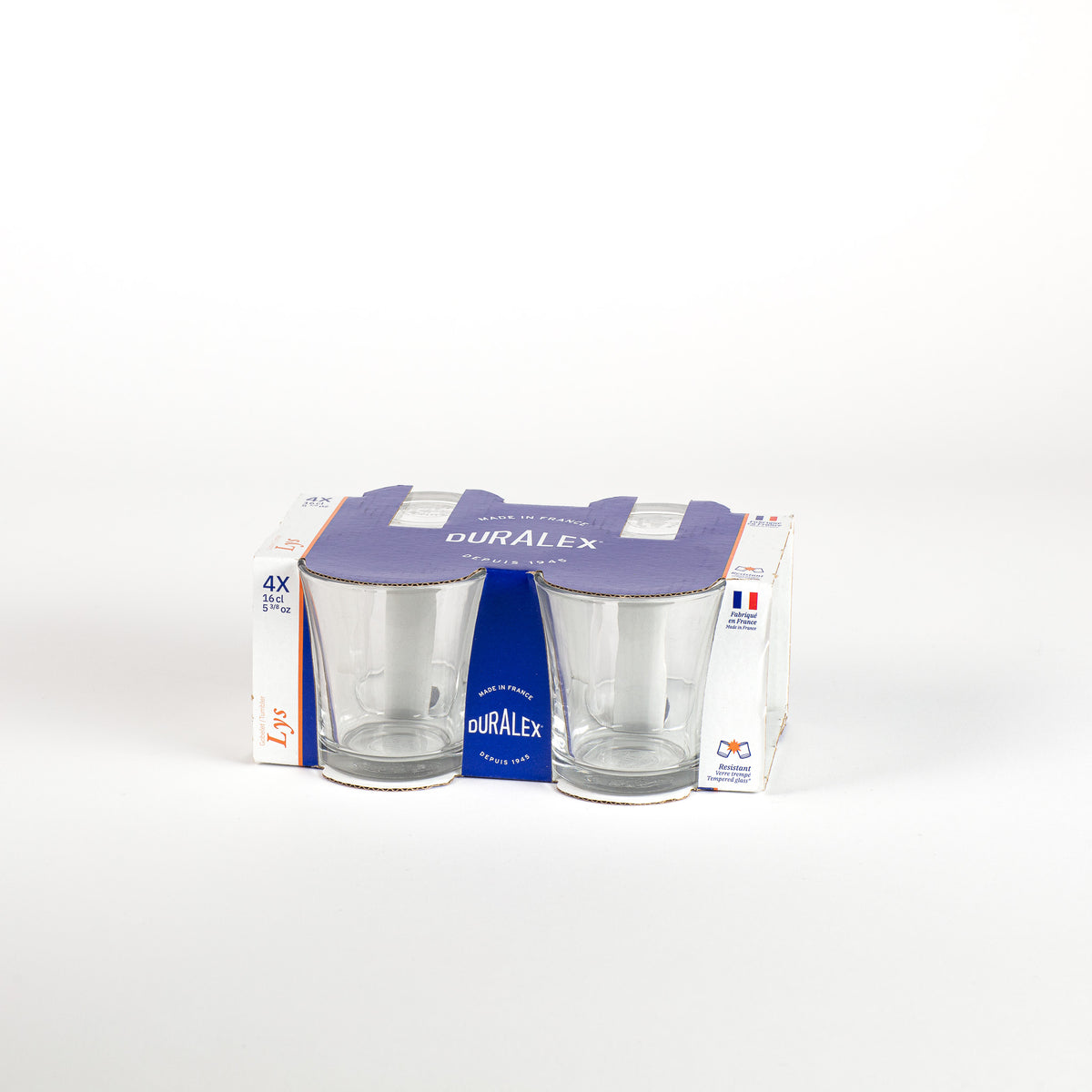 Transparent Lily Cup, 16 cl, 6-pack