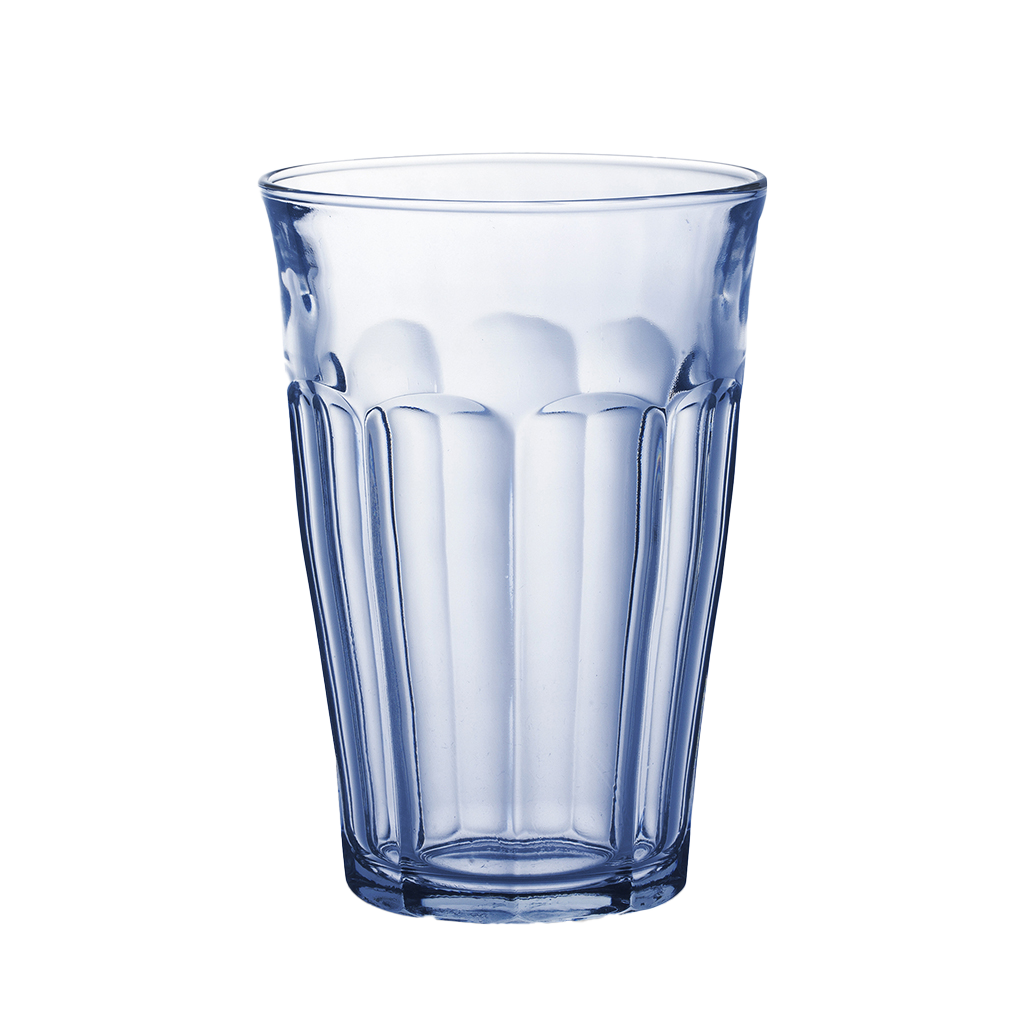 Le Picardie – Wasserglas – Marineblau – 36 cl (6er-Set)