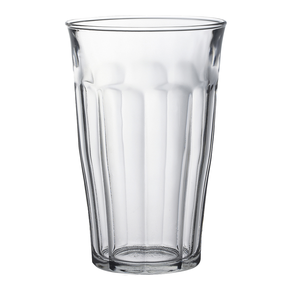 Le Picardie - Verre à eau - Transparent 50cl (Lot de 4)