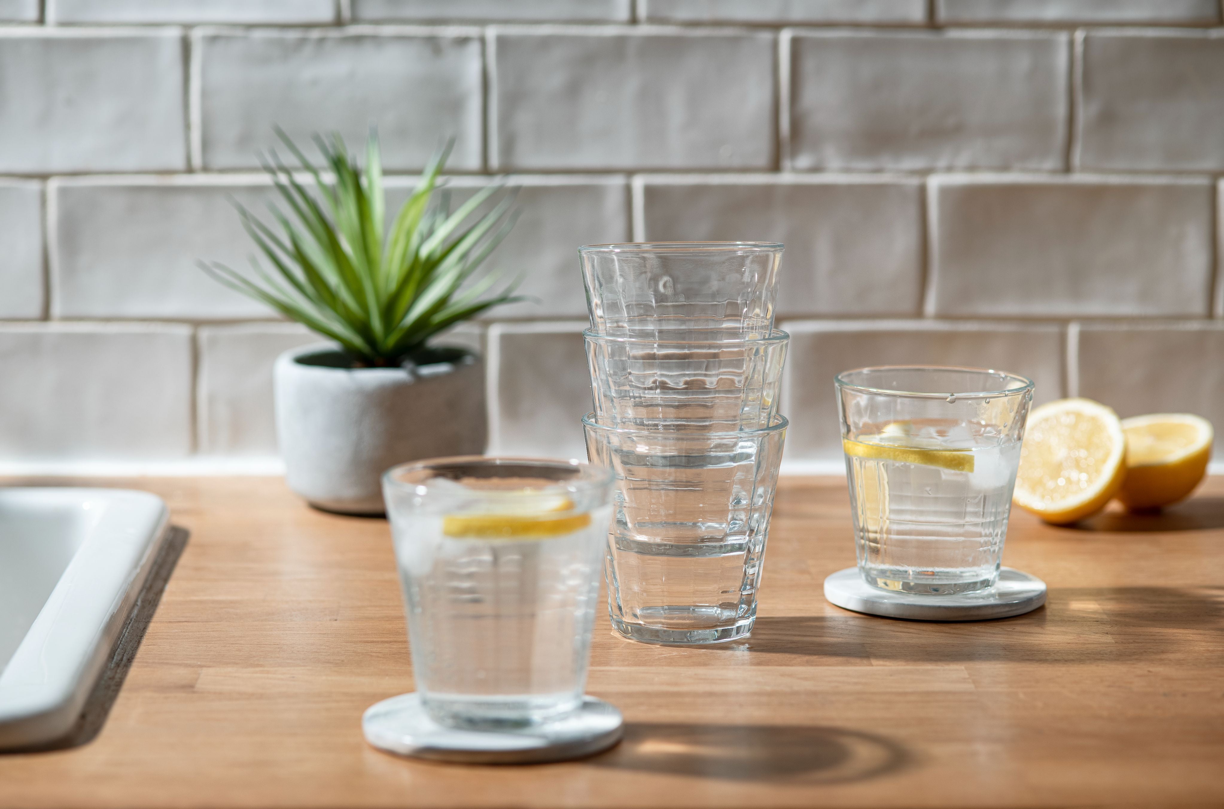 Prisme - Verre Transparent 22cl  (Lot de 4)