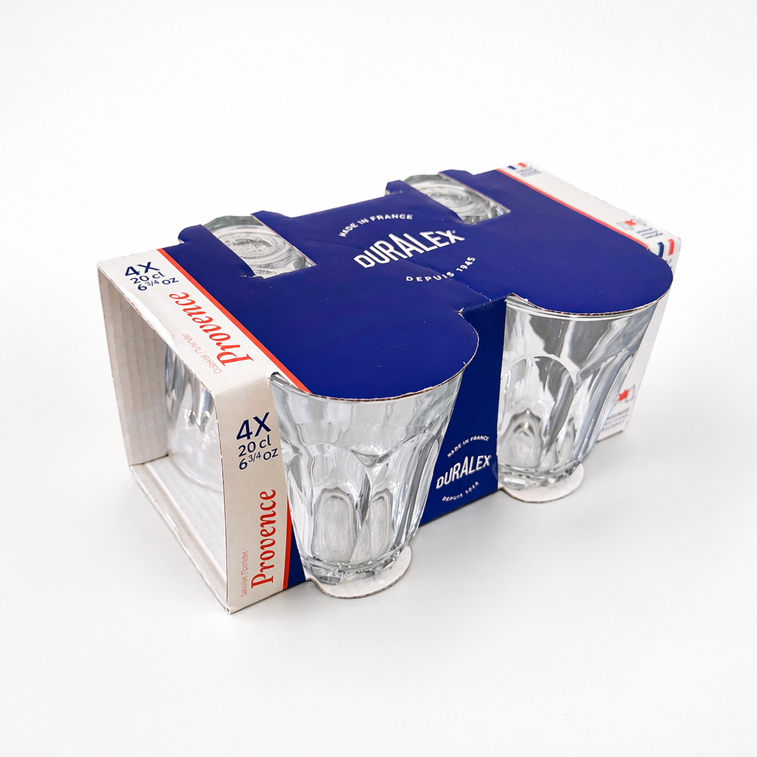 Provence – Glas transparent 20 cl (4er-Pack)