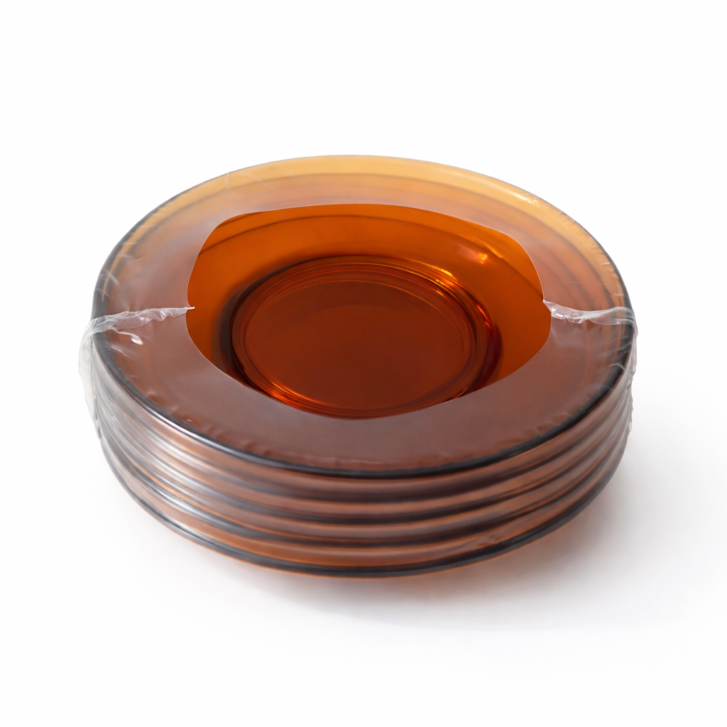 Lys - Assiette creuse x6 - 19,5cm - Vermeil