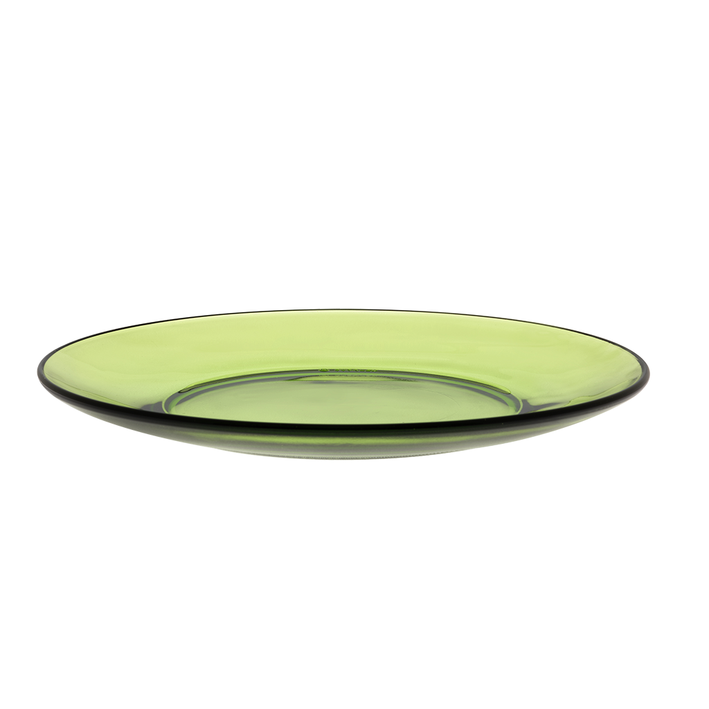 Lys - Dessert plate x6 - 19cm - Green