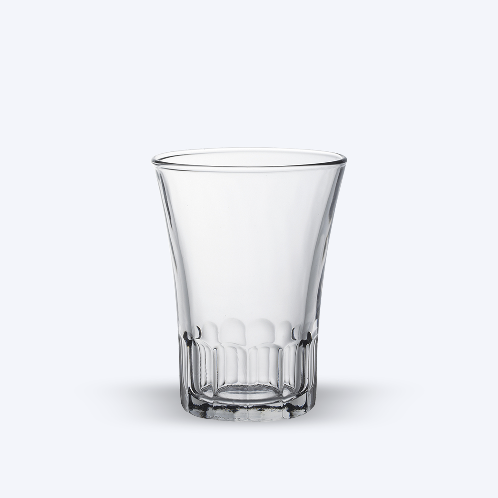 AMALFI - Vaso de cristal transparente 20 cl (Lote de 4)