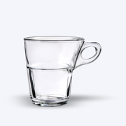Caprice - Vaso de cristal transparente 22cl - (Juego de 6)