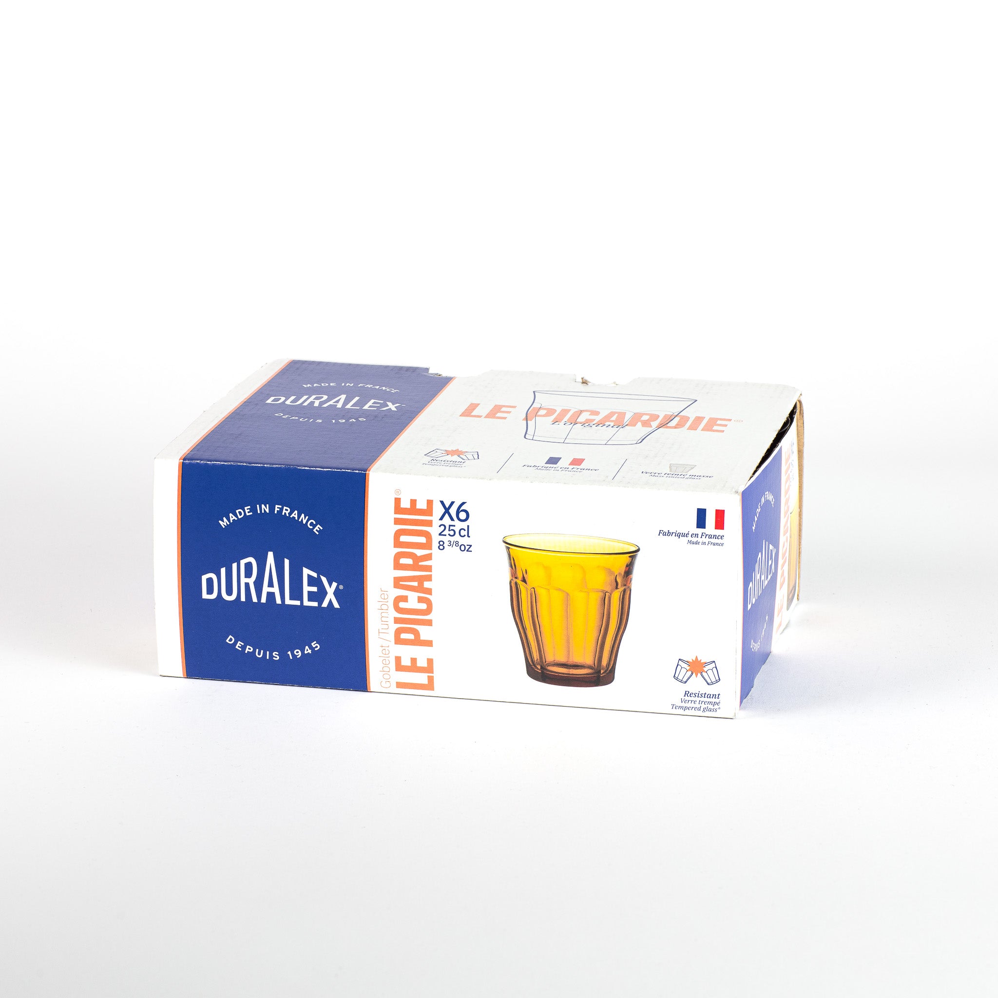 Le Picardie - Verre à eau - Vermeil - 25cl (Lot de 6)