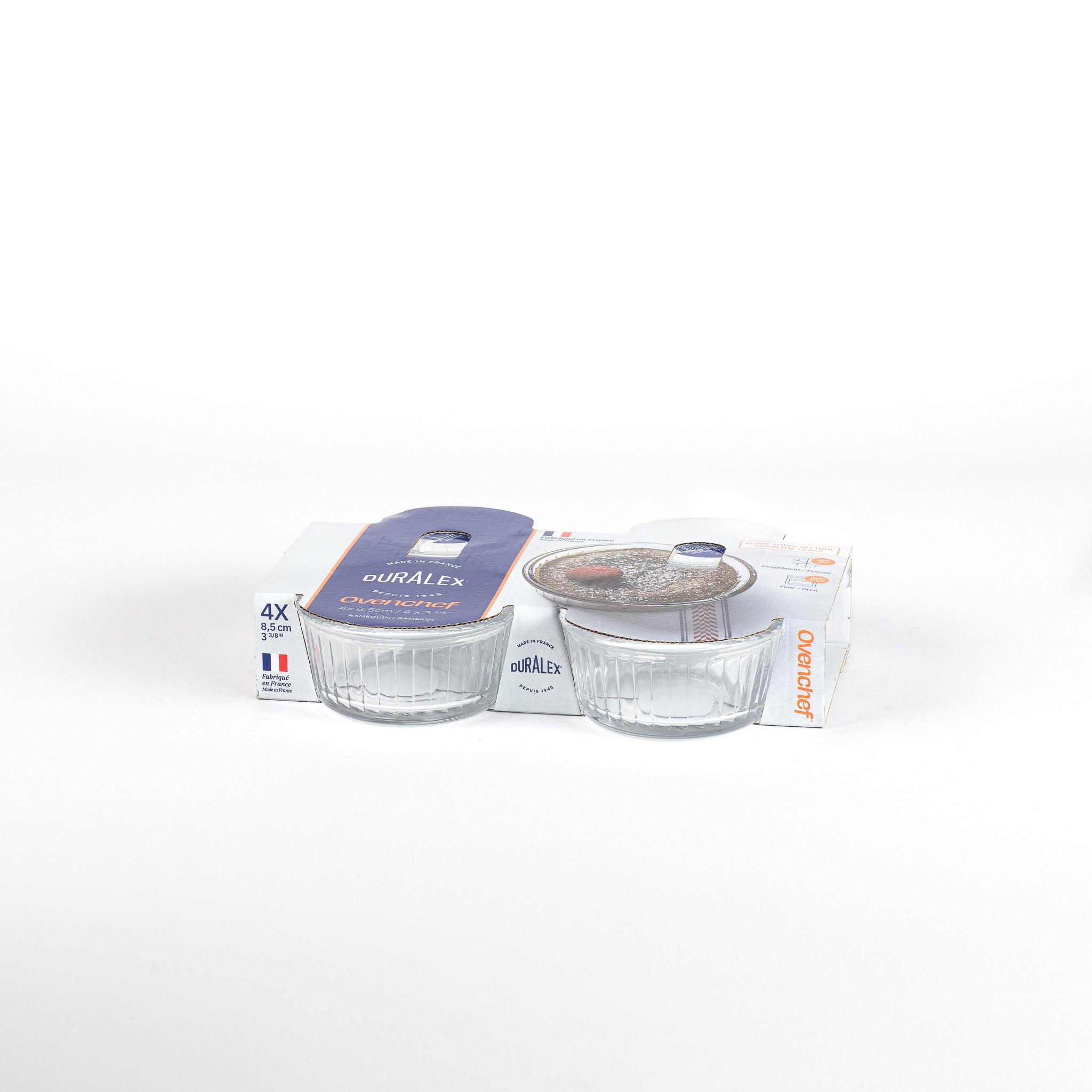 Ovenchef - Glazen ramekins 13 cl (set van 4)