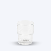 Impilabile - Bicchiere trasparente 16 cl (set da 6)
