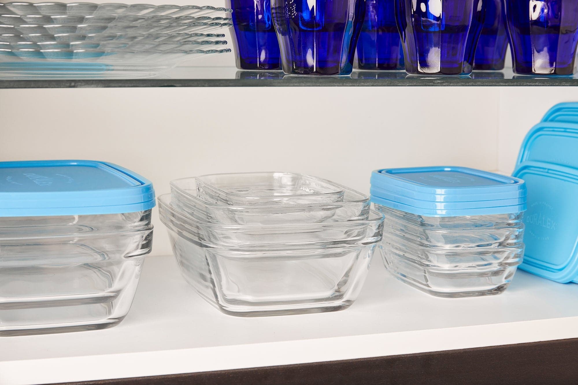 Freshbox - Set of 4 rectangular multi-sized storage boxes
