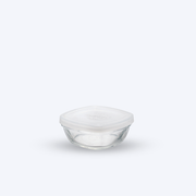 Freshbox - Boite de conservation carrée couvercle blanc 15cl