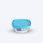 Freshbox - Lata cuadrada con tapa azul 30cl
