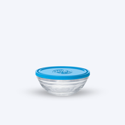 Freshbox - Boite de conservation ronde couvercle bleu 31cl