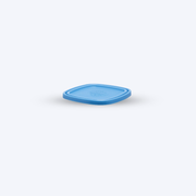 Freshbox - Couvercle Bleu carré - 14cm