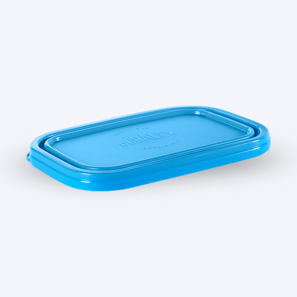 Freshbox - Couvercle Bleu rectangulaire - 15cm