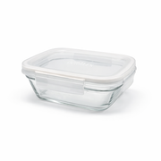 Freshbox - Boite de conservation à ailette couvercle blanc 1.1L