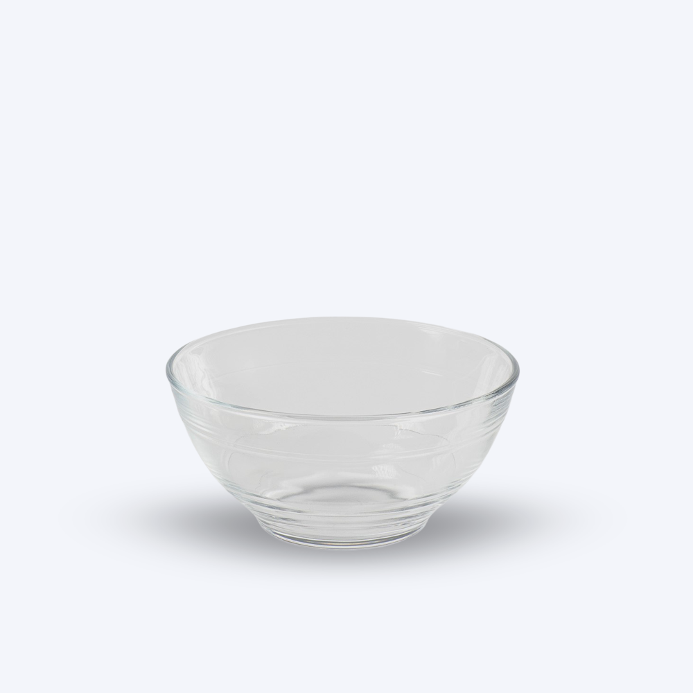 Le Gigogne - Bol Parisien en verre transparent 51cl  (Lot de 6)