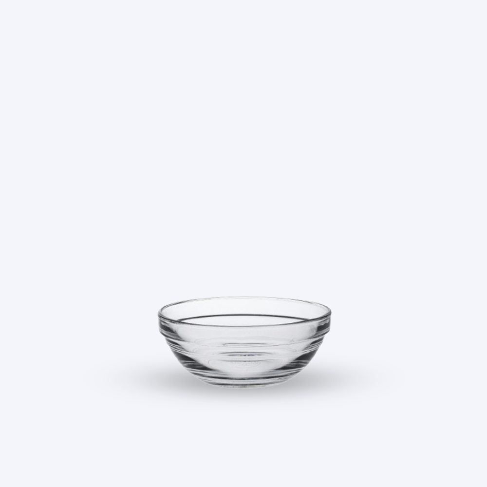 Le Gigogne - Coupelle en verre transparent Empilable 3,5cl - 6 cm (lot de 4)