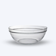 Le Gigogne - Stackable clear glass salad bowl 2.4L - 23cm