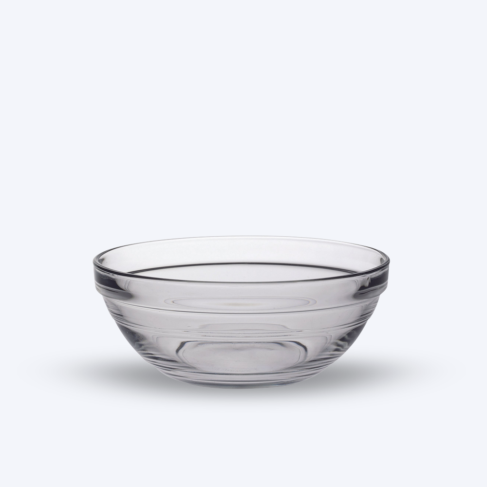Le Gigogne - Saladier en verre transparent Empilable 97cl - 17cm
