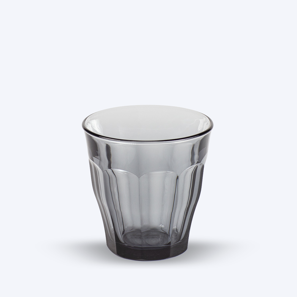 Le Picardie - Verre à eau - Gris - 31cl (Lot de 6)