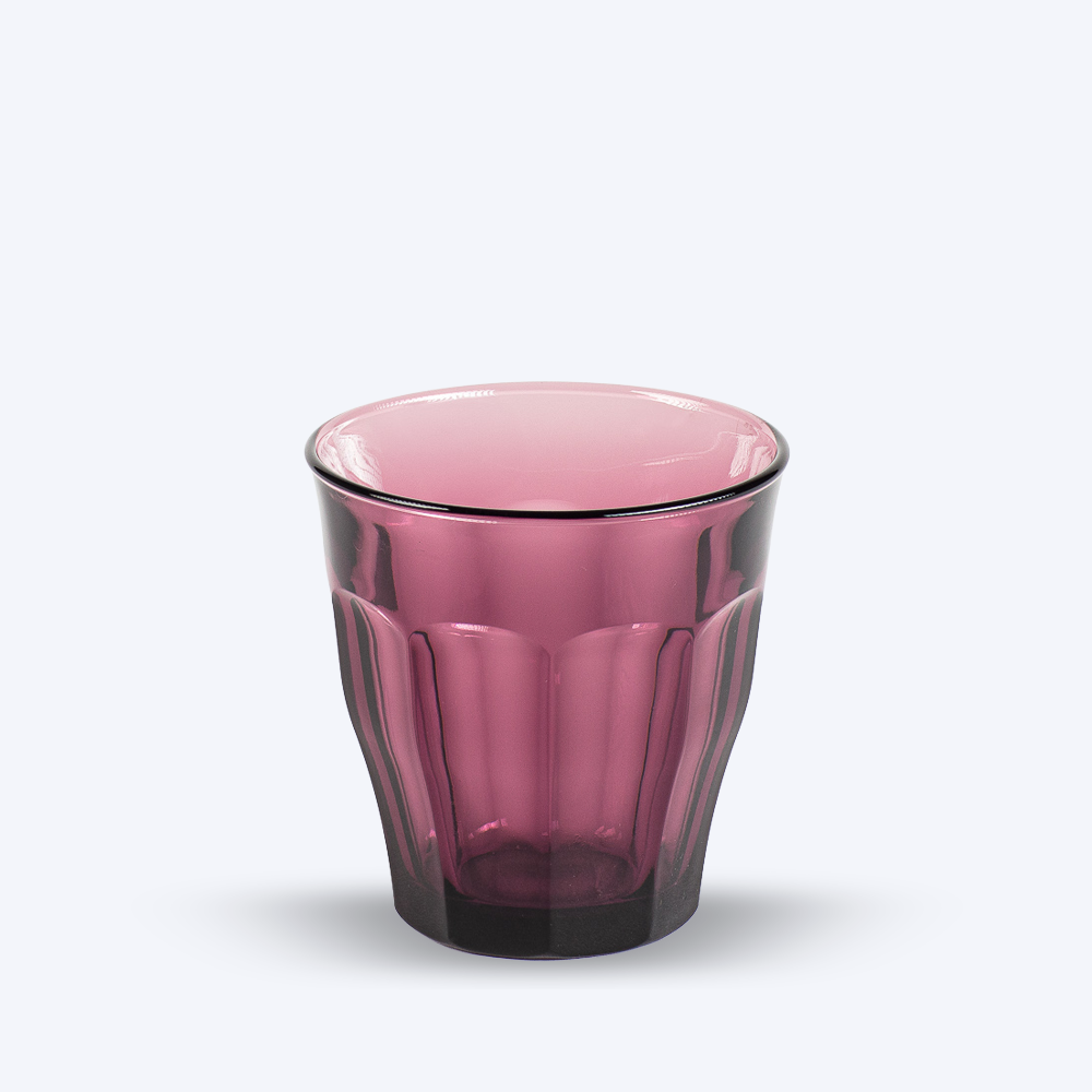 Le Picardie - Verre à eau - Prune - 25cl (Lot de 4)