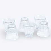 Le Picardie - Vaso transparente 25cl - 80 años (Lote de 6)