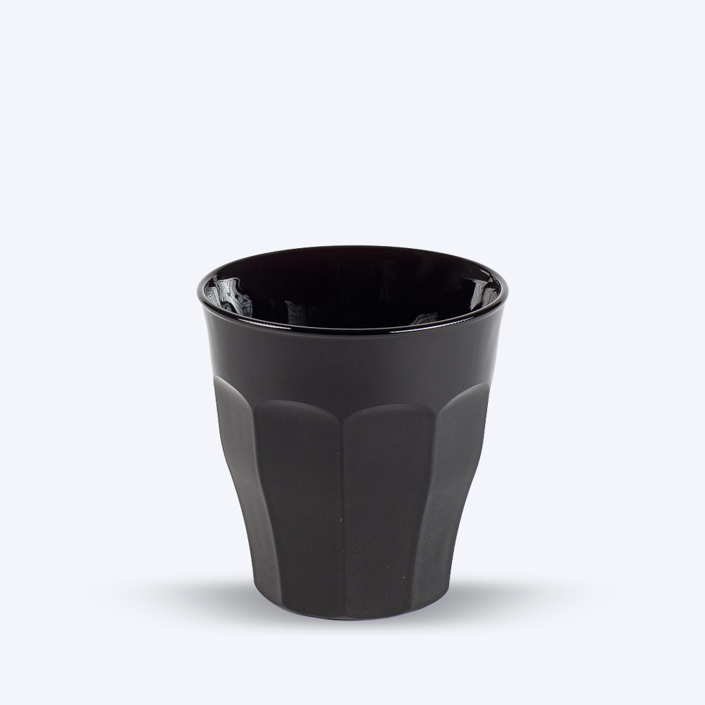 Le Picardie Noir brillant - Verre 25cl -  (Lot de 4)