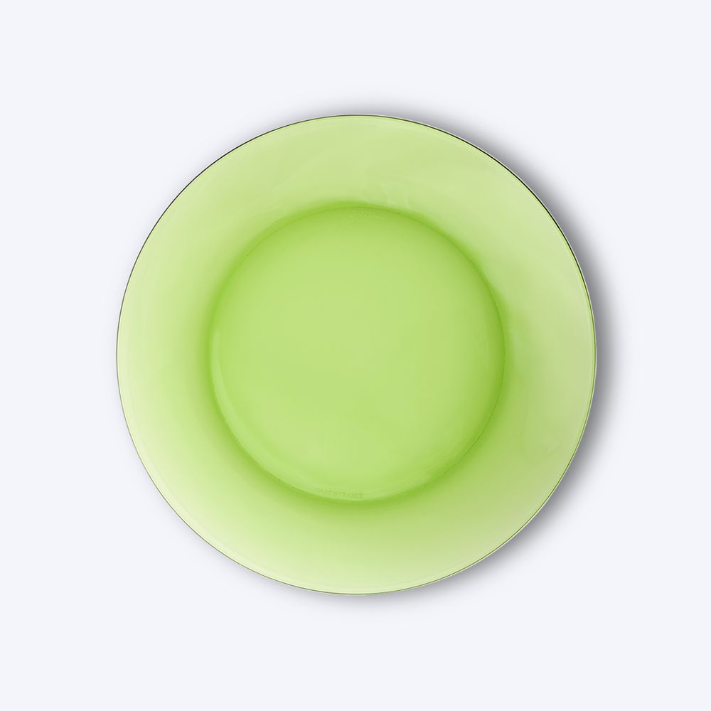 Lys - Assiette x6 - 23,5cm - Vert
