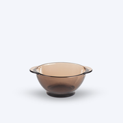 Lys - Sepia glass bowl with ears 51cl (Set of 6)
