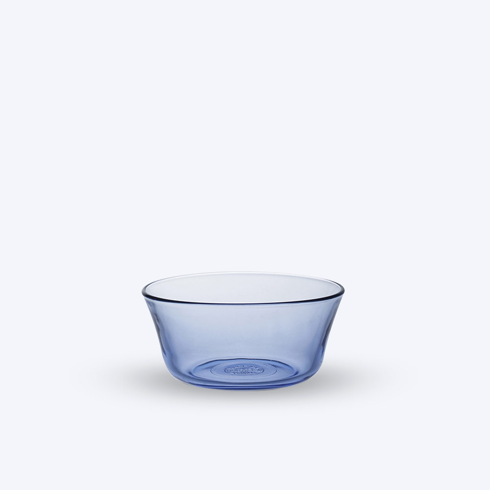 Lys - Coupelle en verre 10,5 cm - 25cl - Bleu Marine