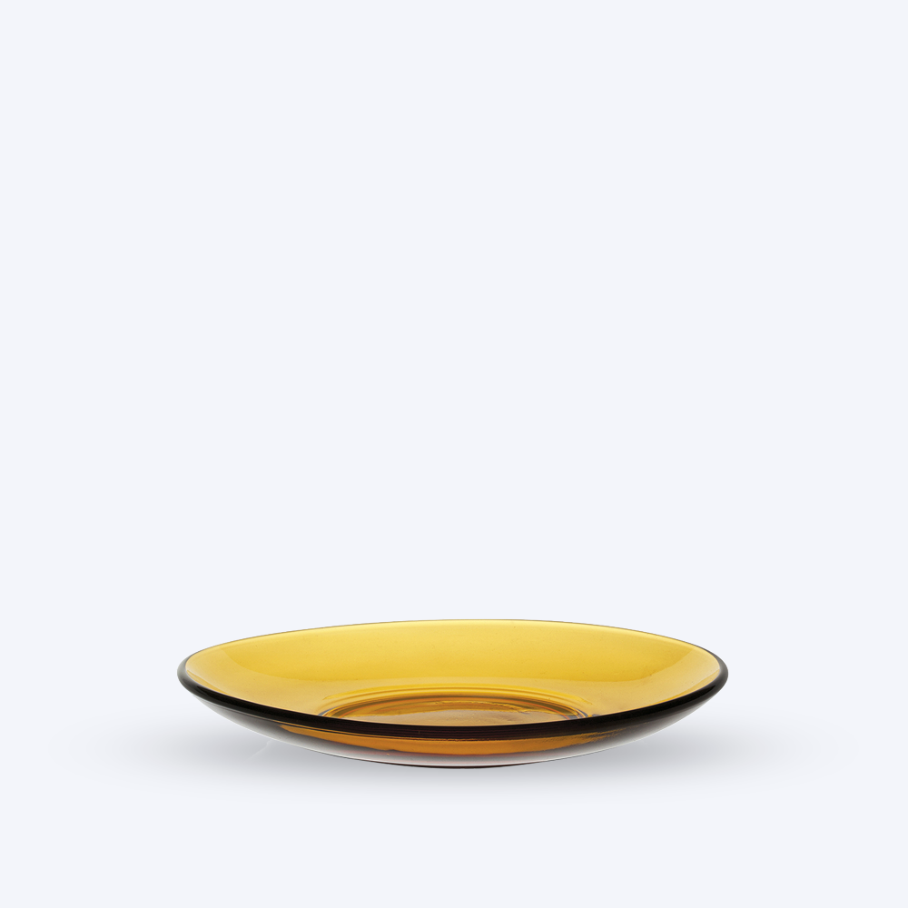 Lys - Soucoupe en verre vermeil 13,5 cm (Lot de 6)