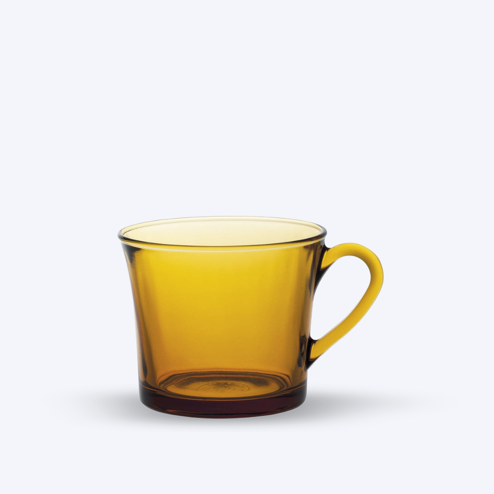 Lys - Tasse en verre Vermeil 18 cl (Lot de 6)