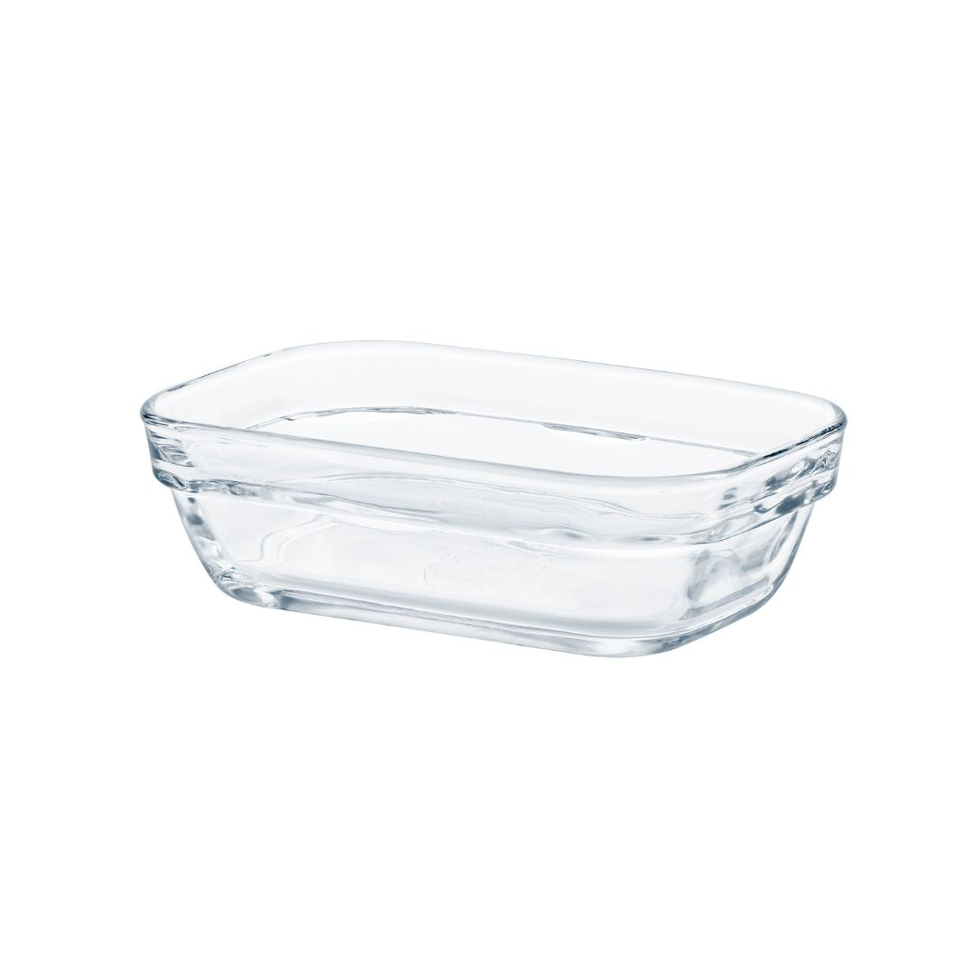 Lys - Transparent rectangular salad bowl 1.7l