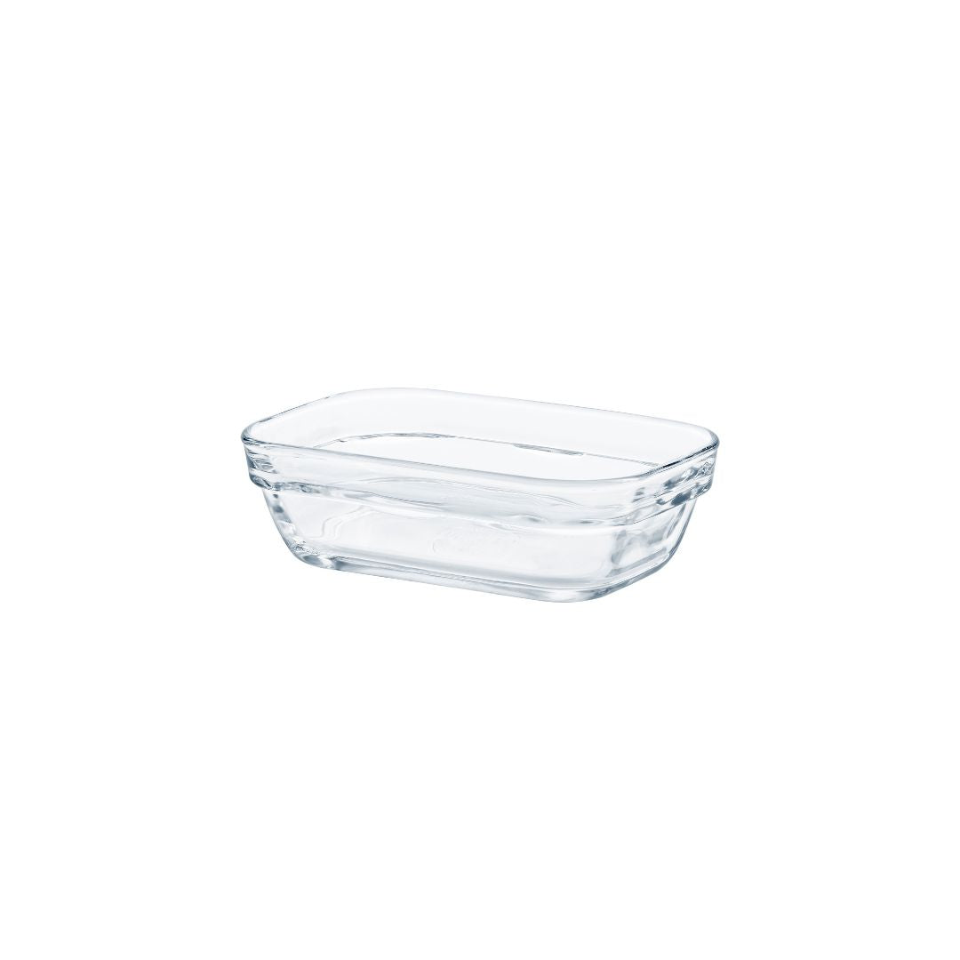 Lys - Transparent rectangular salad bowl 80cl