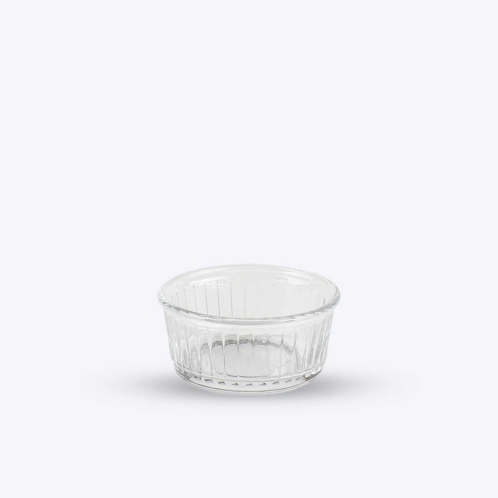 Ovenchef - Ramequin en verre transparent 13cl (lot de 4)