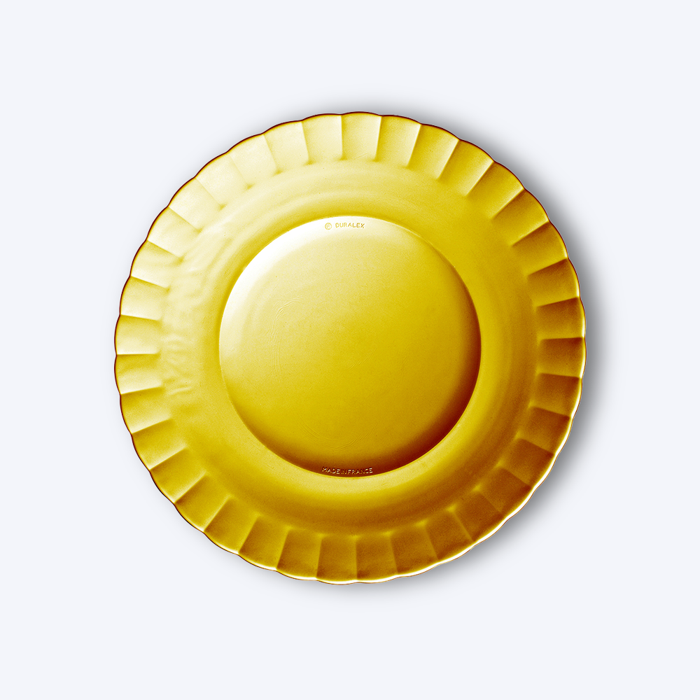 Picardie - Assiettes x6 - 23cm - Vermeil