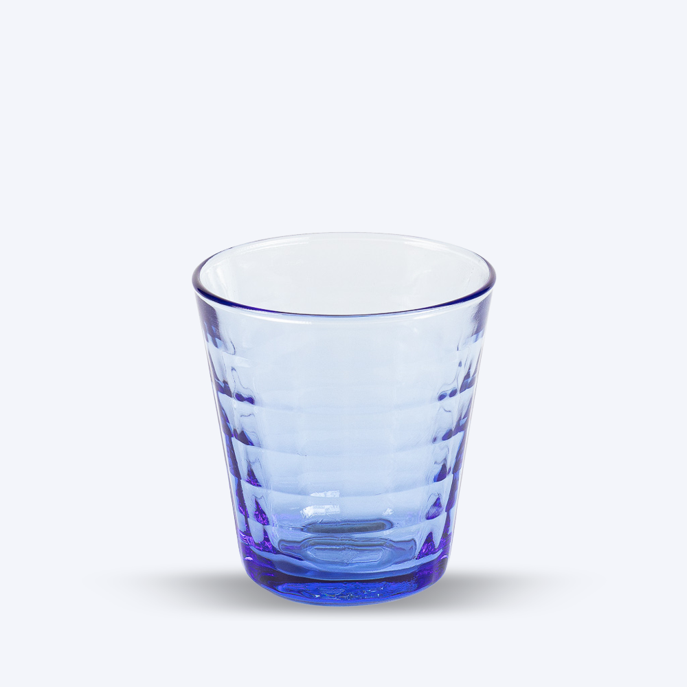 Prisme - Verre Bleu Marine 22cl  (Lot de 6)