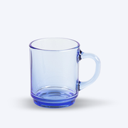Versailles - Mug en verre Bleu Marine 26 cl (Lot de 6)