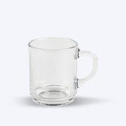 Versailles - Transparante glazen mok 26 cl (set van 6)