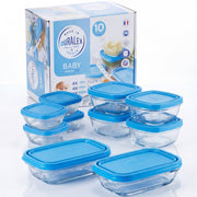 Baby Set - 10 contenitori per alimenti per neonati