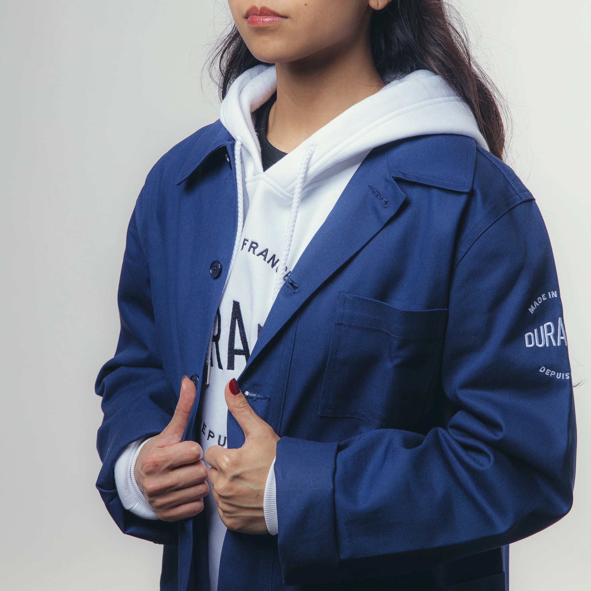 Veste marine Duralex - Taille S