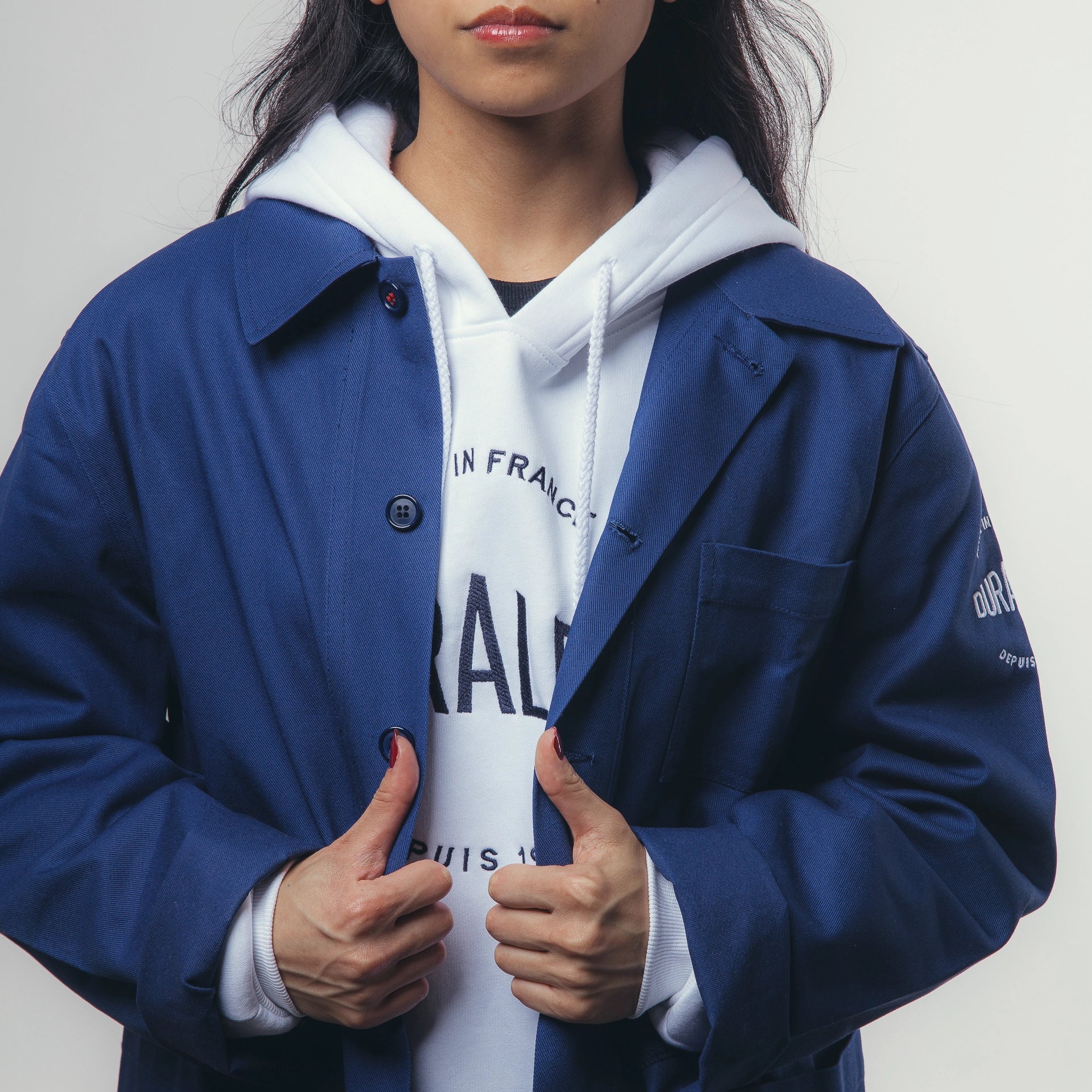 Veste marine Duralex - Taille S