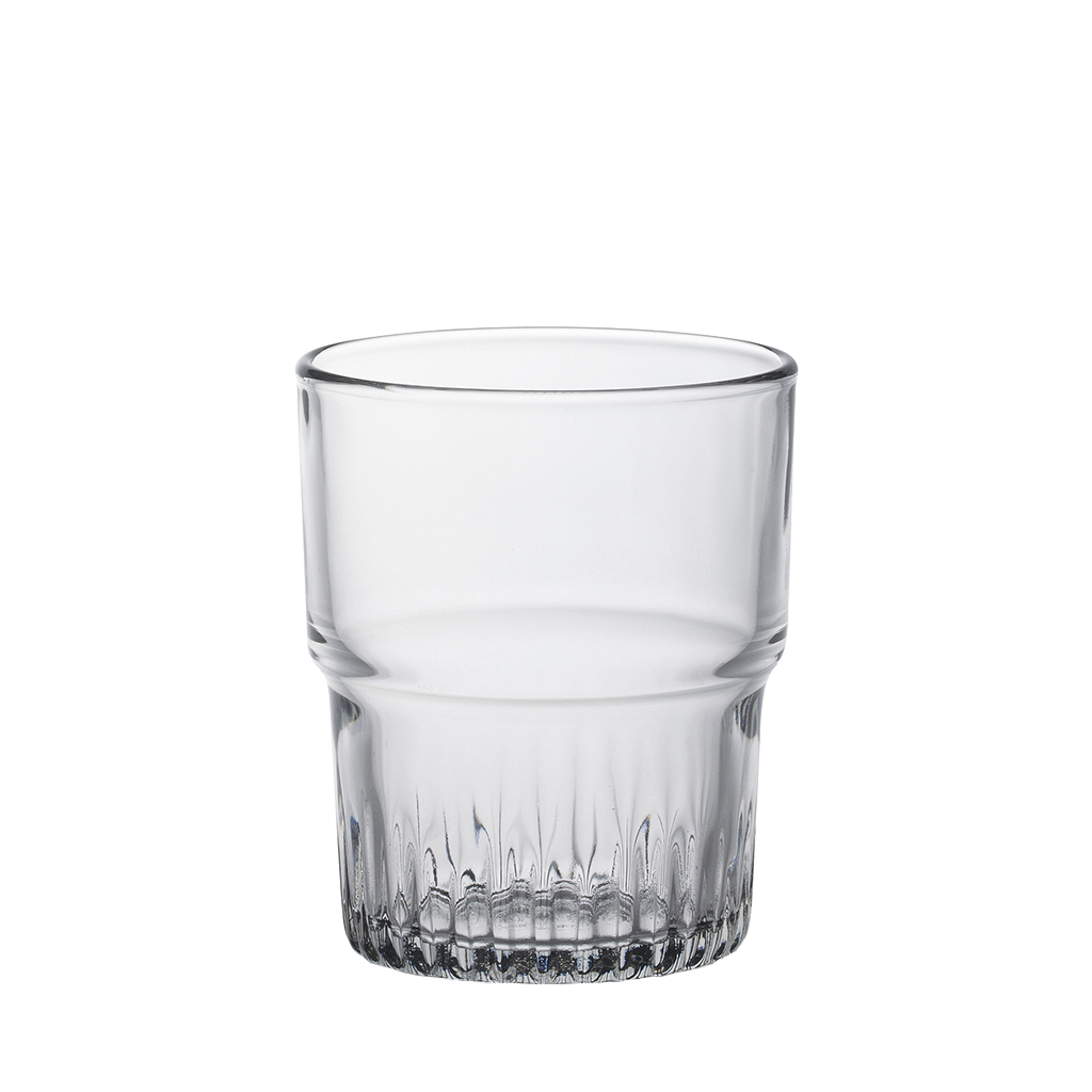 Stapelbaar - Transparant glas 20 cl (set van 6)