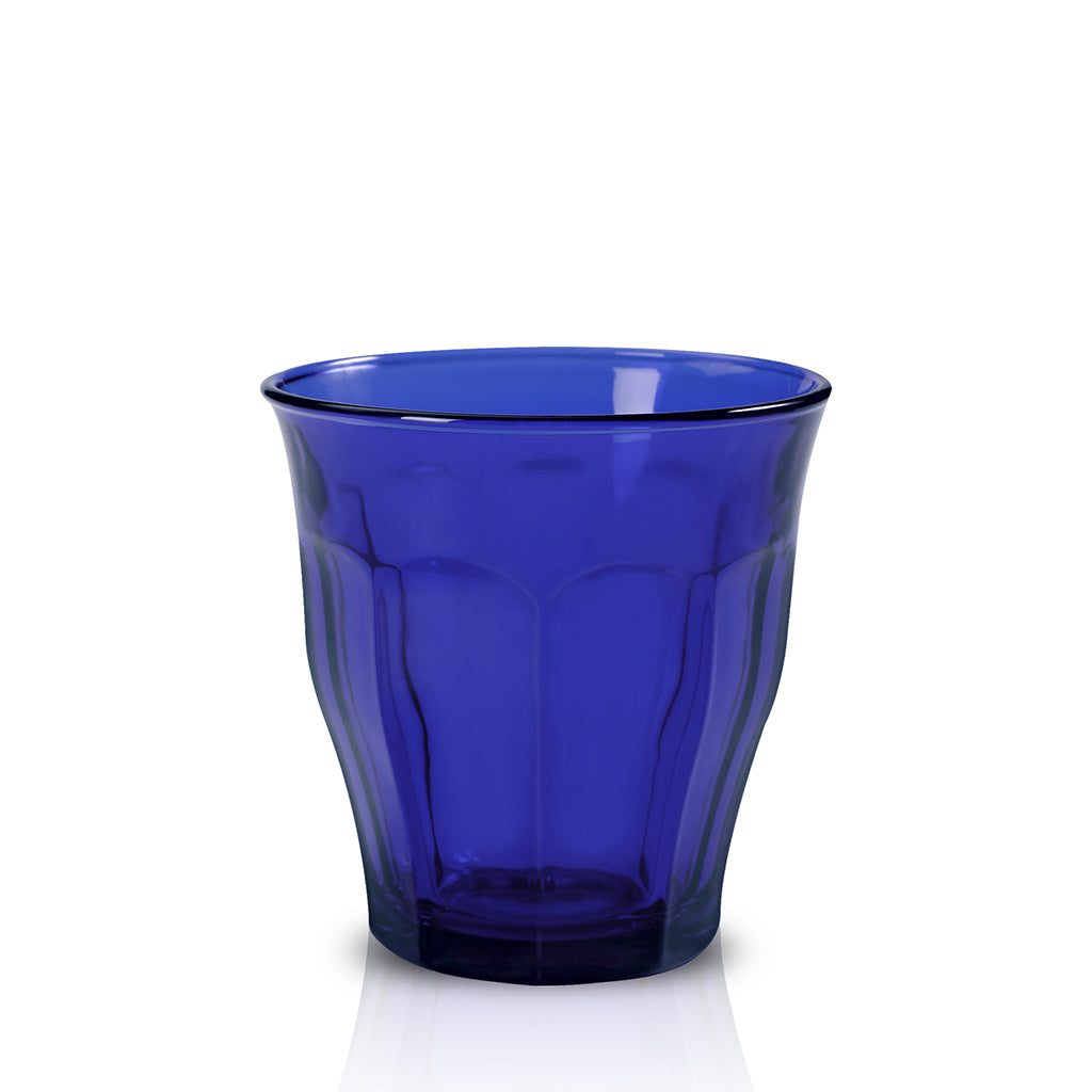 Duralex Le Picardie verre de table coloré bleu saphir 31cl 