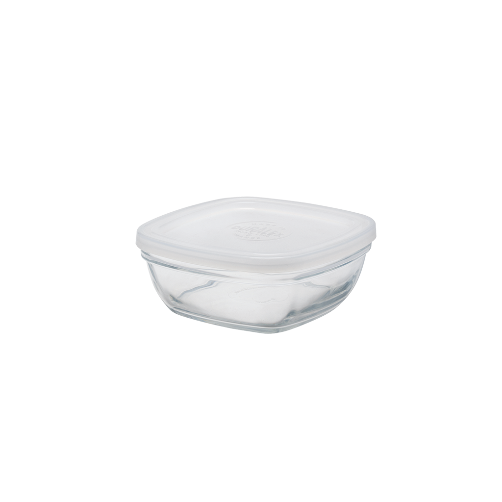 Freshbox - Boite de conservation carrée couvercle blanc 61cl