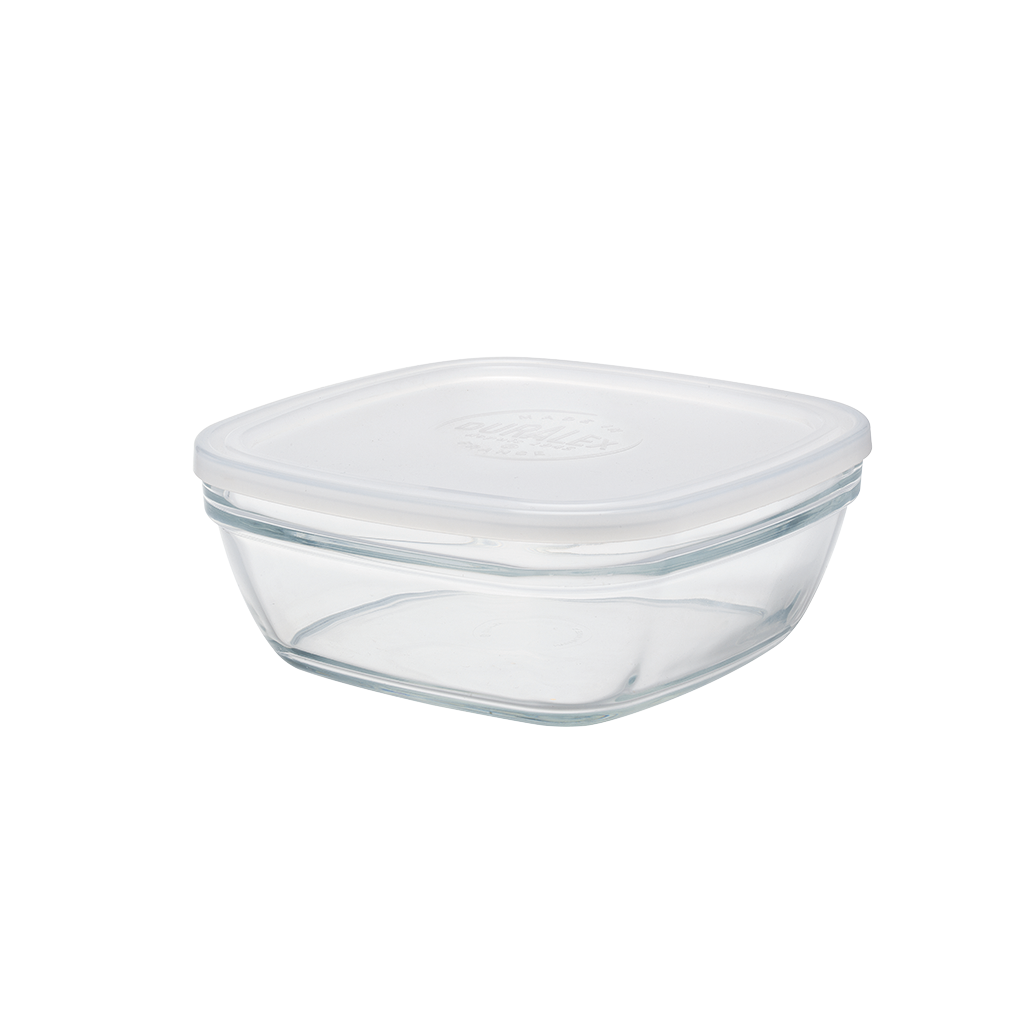 Freshbox - Square storage box with white lid 2L