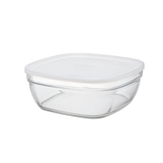 Freshbox - Square storage tin with white lid 3.1L