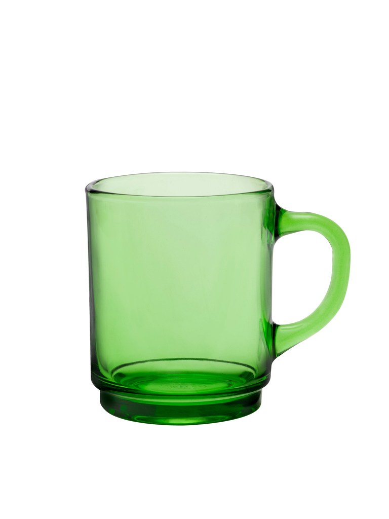 Versailles - Jungle green glass mug 26 cl (Set of 6)